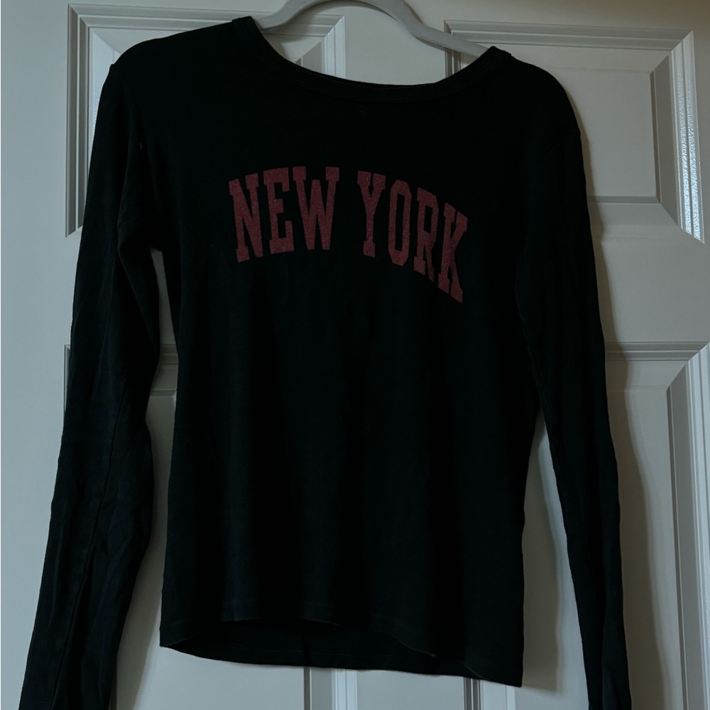 Brandy Melville New York Graphic long sleeve